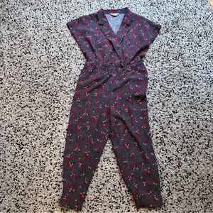 Boden Frederica Floral Jumpsuit